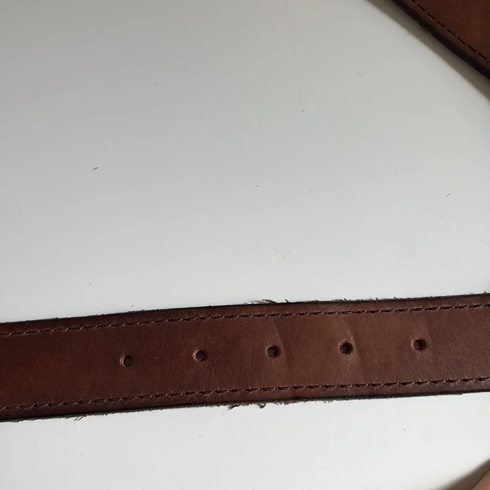 Jos. A Bank Brown Leather Belt Size 40